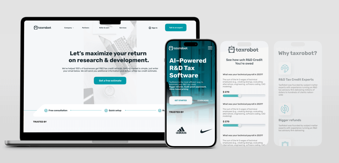 TaxRobot: AI-Powered R&D Tax Software - Secondary Image