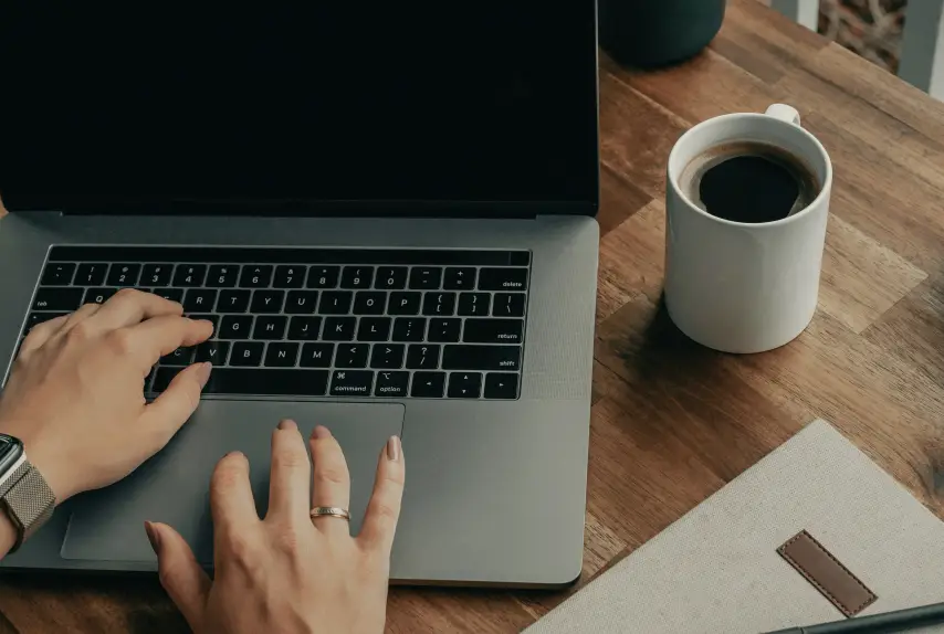 a-laptop-computer-sitting