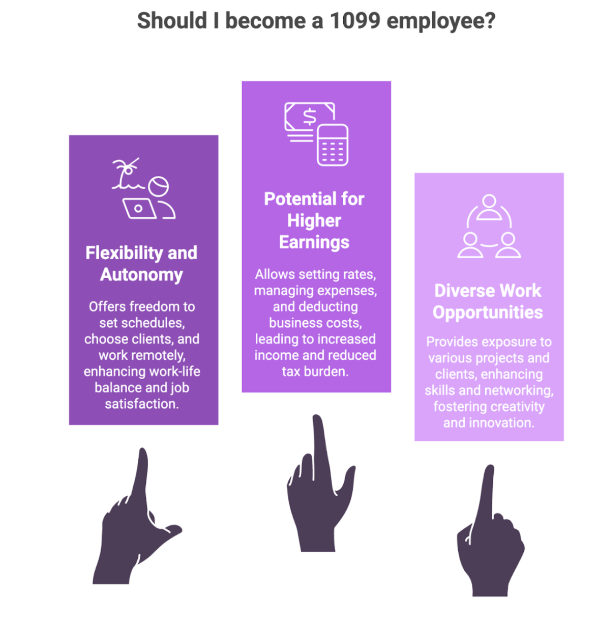 should i become a 1099 employee?