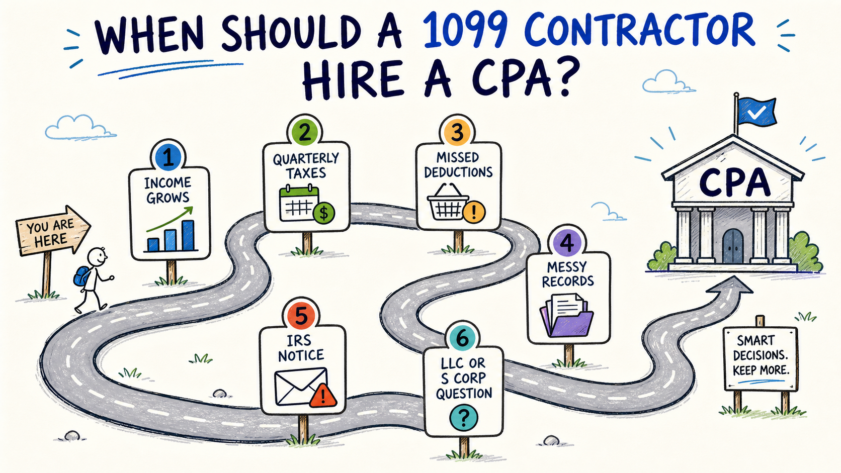 When Should a 1099 Contractor Hire a CPA?