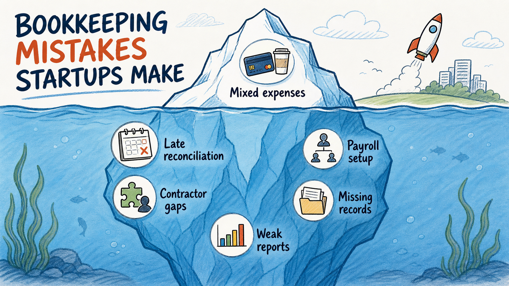 Bookkeeping Mistakes Startups Make Early