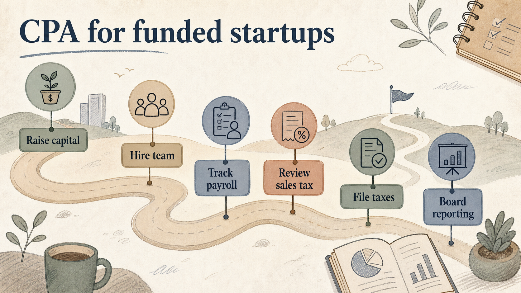 CPA for Funded Startups: When Founders Need One