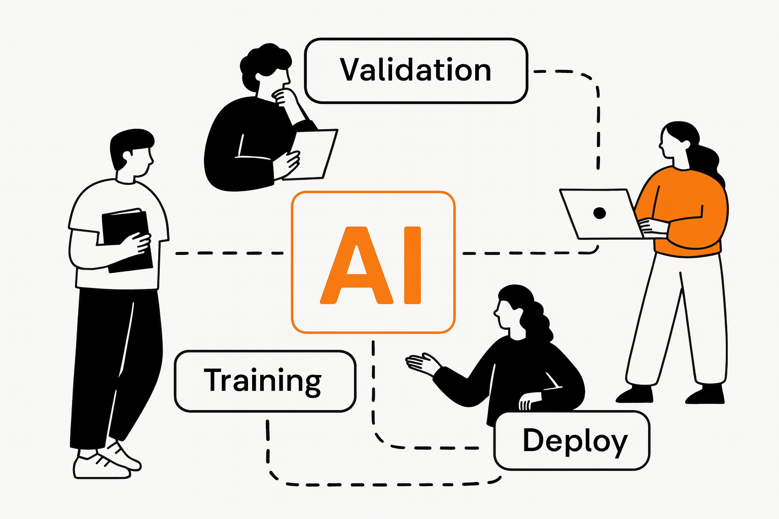 Discover how to build successful AI-enabled teams with proven frameworks, AI developers, and talent management strategies for modern software development.