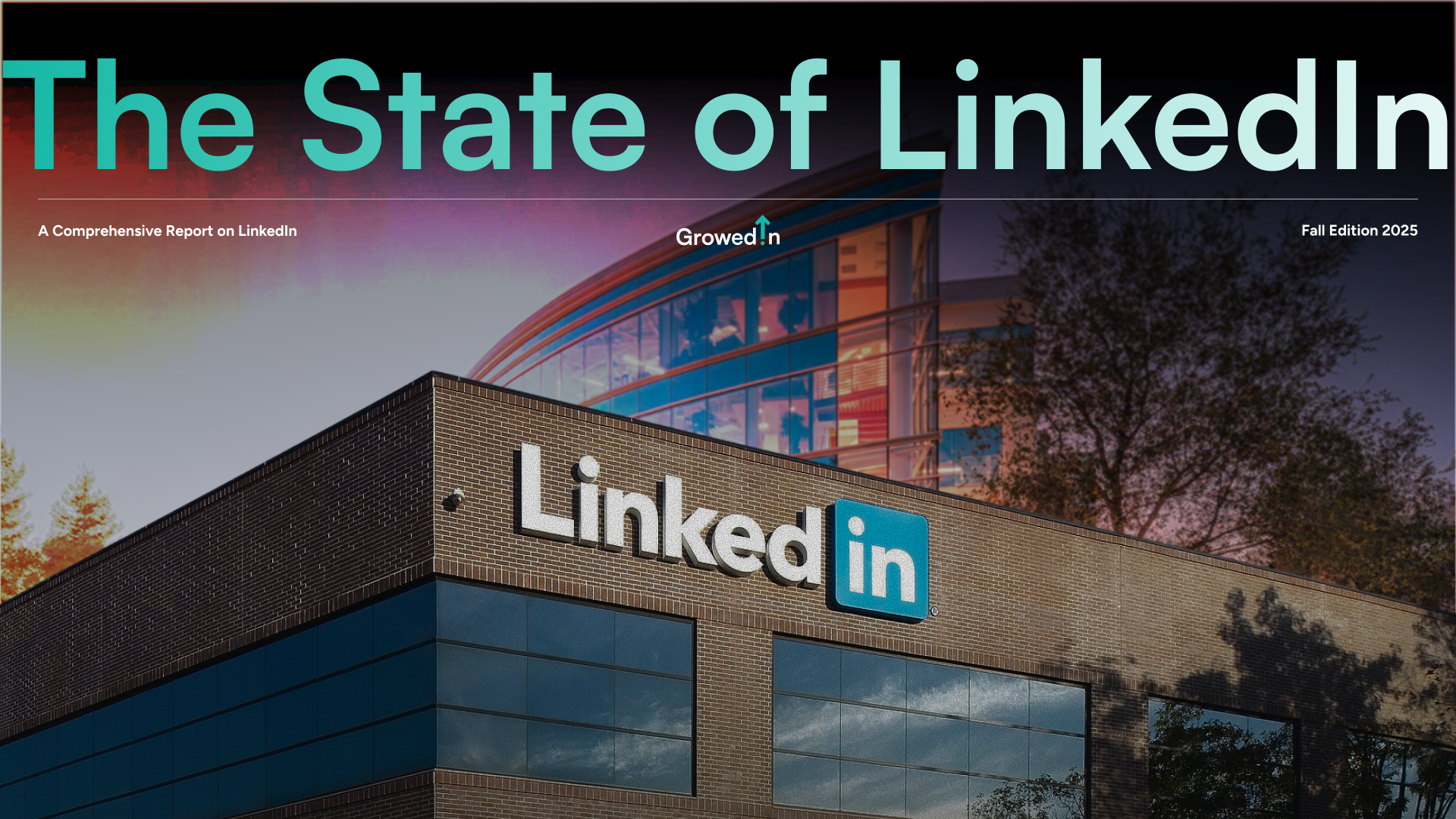 Cover graphic for the State of LinkedIn 2025 report