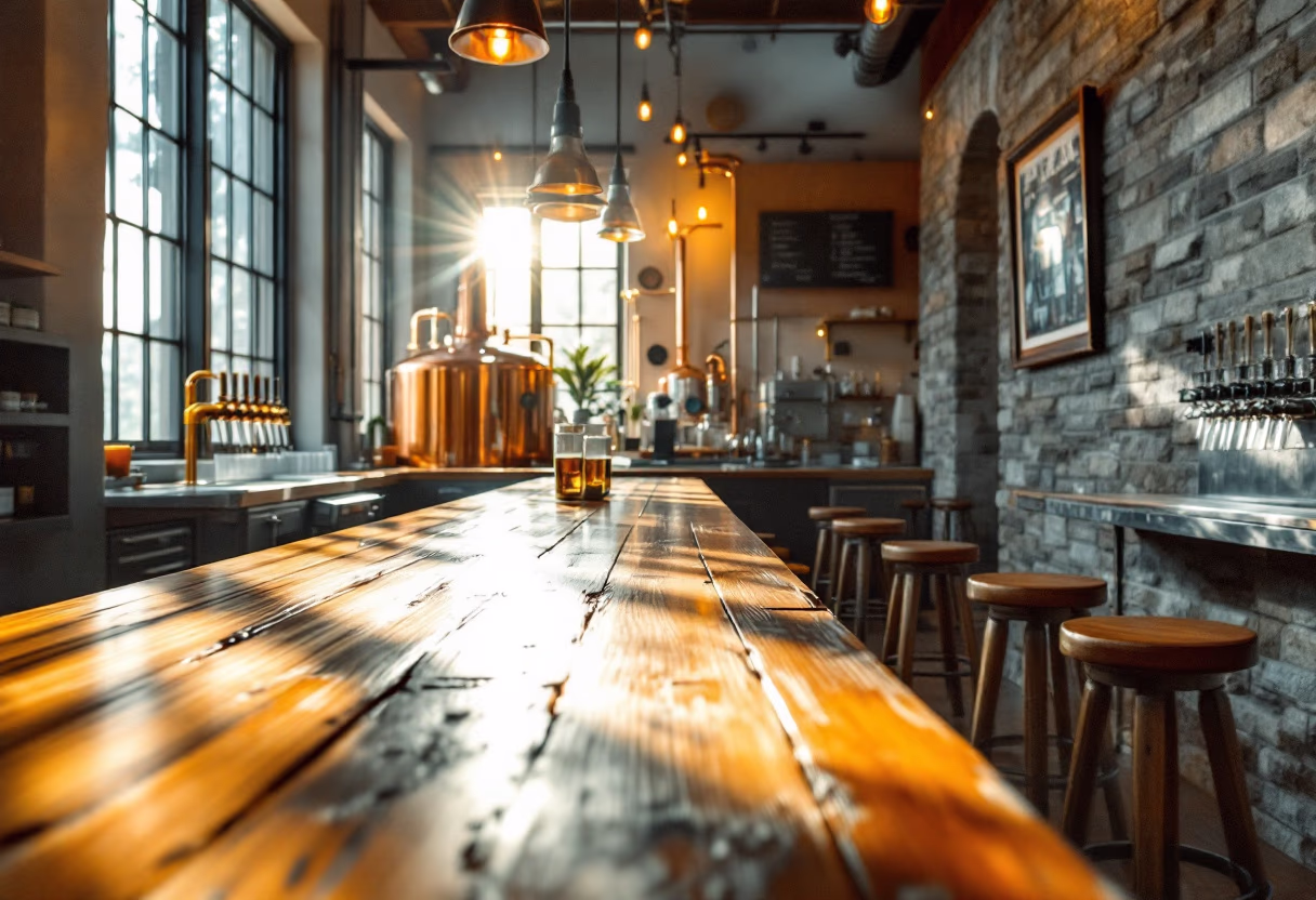 [background image] (for a craft brewer)