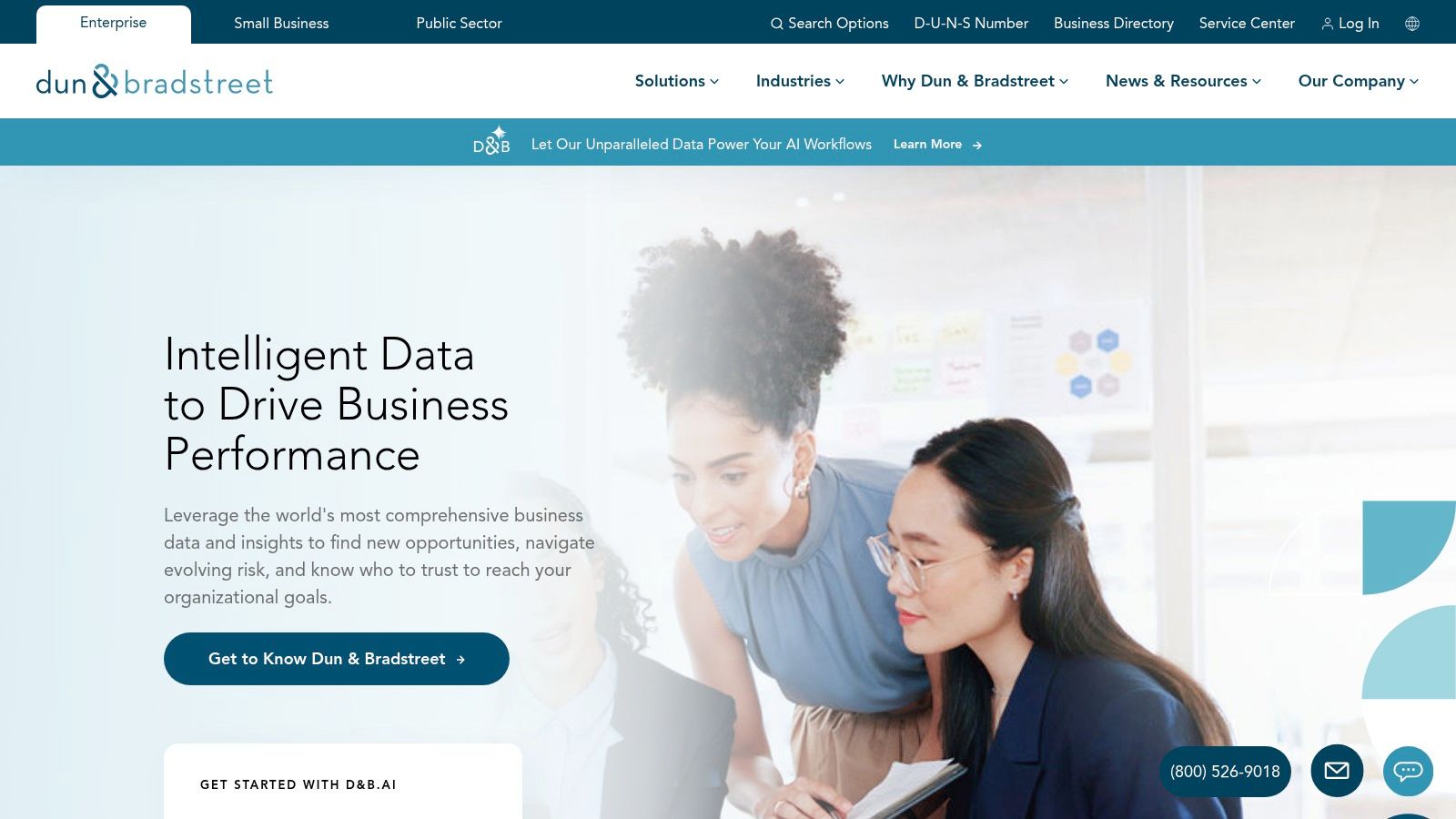 Dun & Bradstreet (D&B Hoovers / Rev.Up Data)