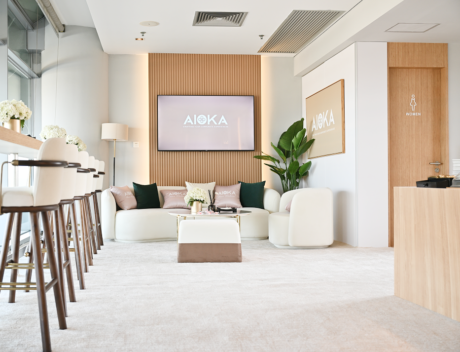 AIOKA hospitality lounge