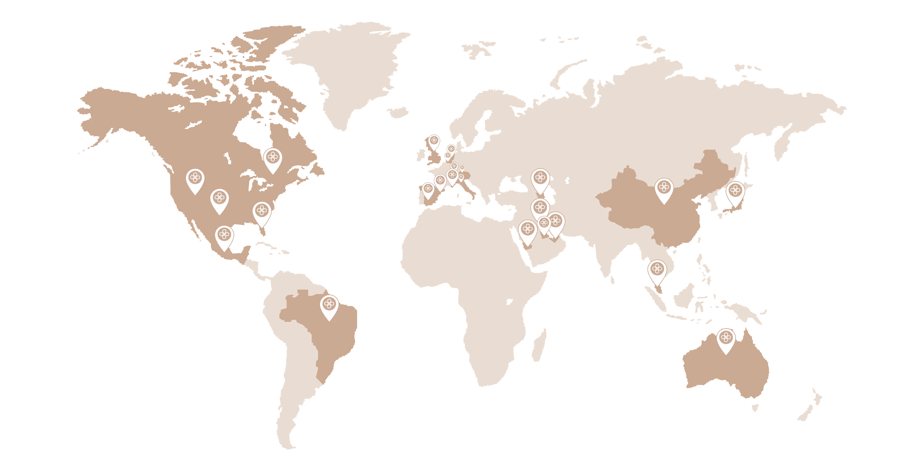 AIOKA global event locations