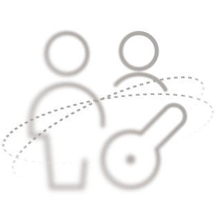 users with key icon