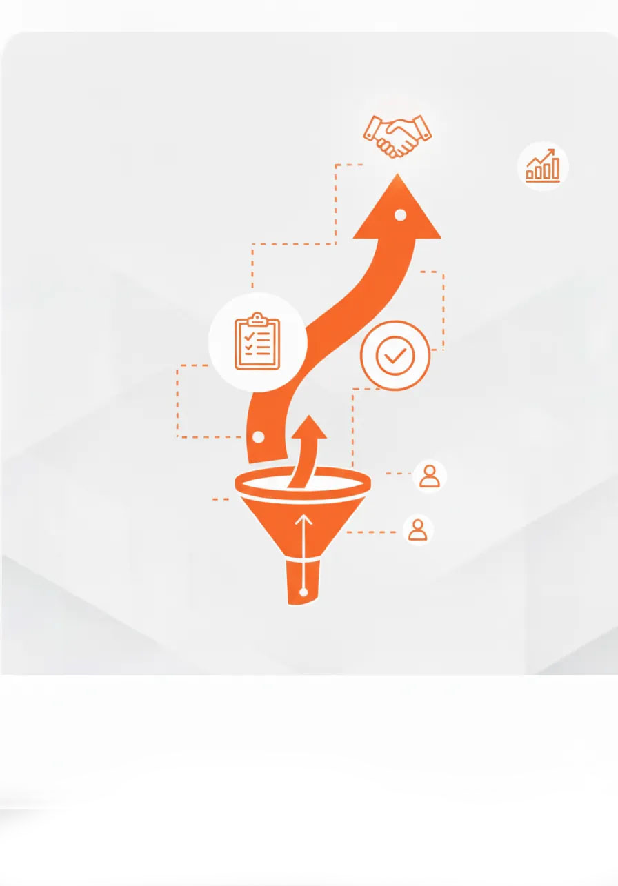 web asset - lead generation process