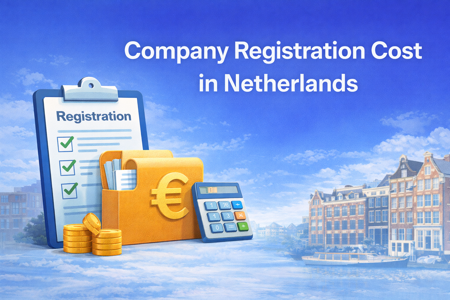 How Much Does Company Registration Cost in Netherlands?