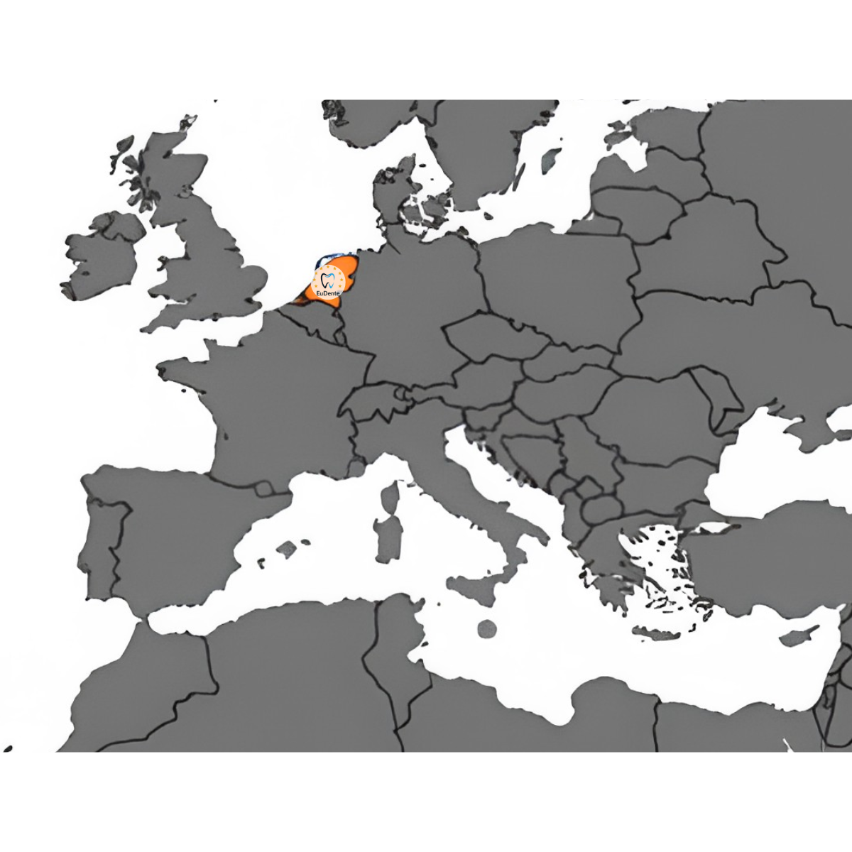 Dental product distribution setup in the Netherlands warehouse for EU cross-border supply by EuDente