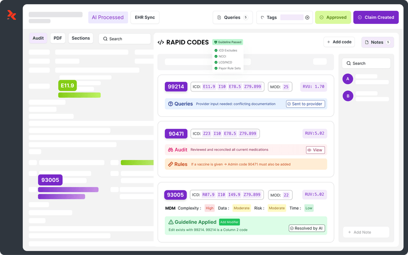 RapidClaims.AI – AI-Powered Revenue Cycle Platform