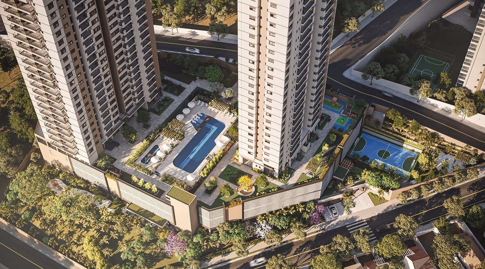 #Morumbi Home Resort - Destaques - Projeto paisagístico por Ingrid Fischer