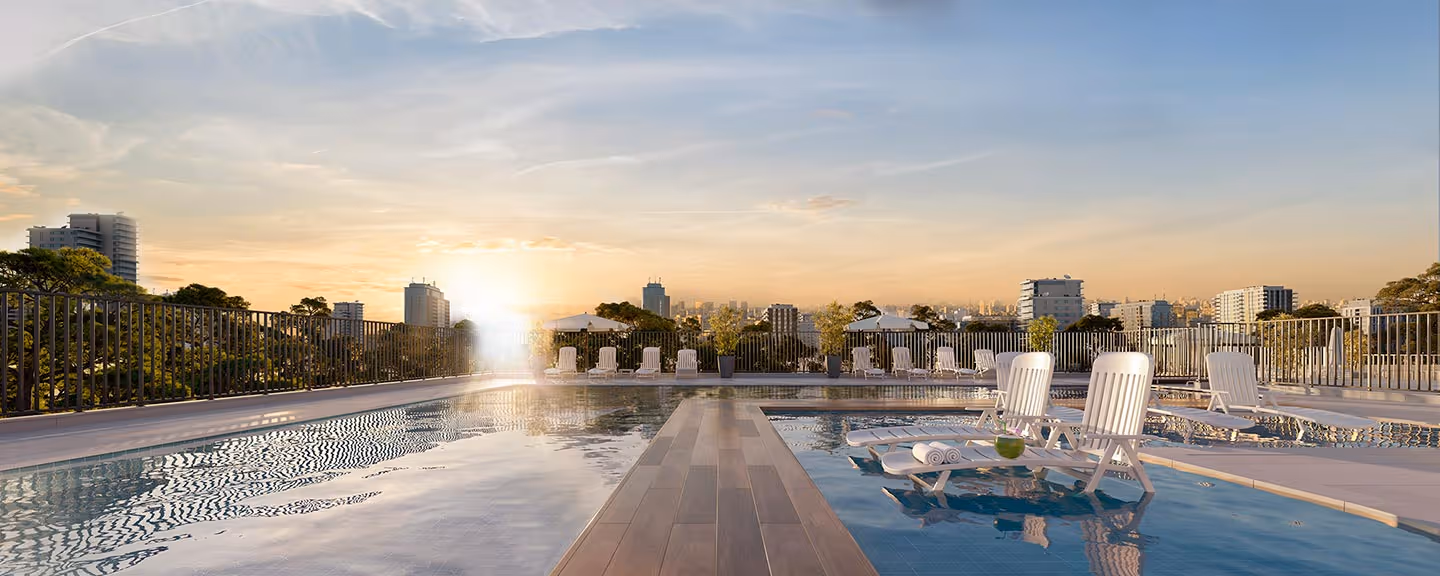 #Olivier Morumbi - Piscina Adulto com Deck Molhado