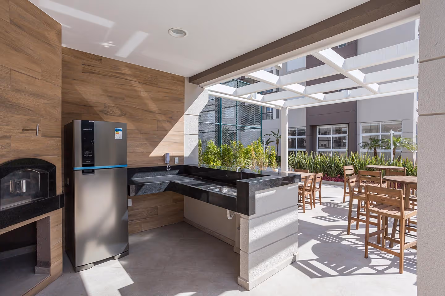 Churrasqueira e Forno de pizza Gourmet