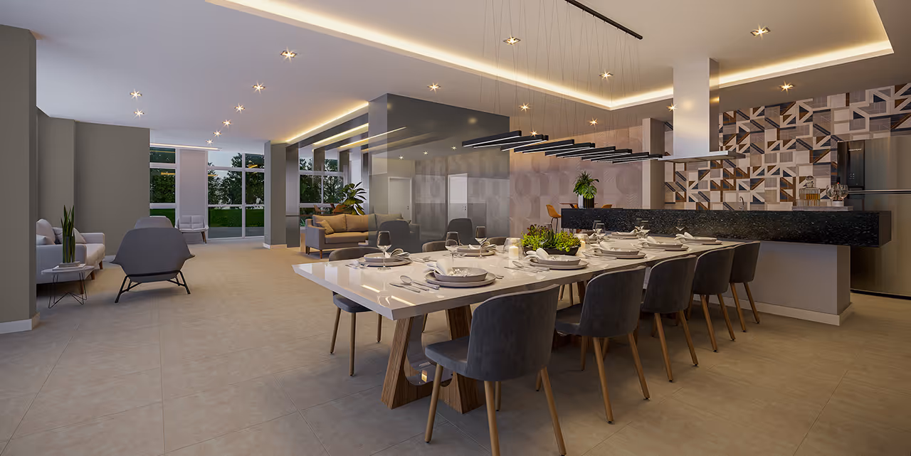 Salão de festas Gourmet