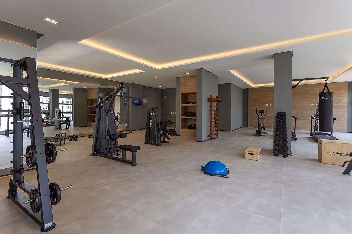 Foto do fitness center