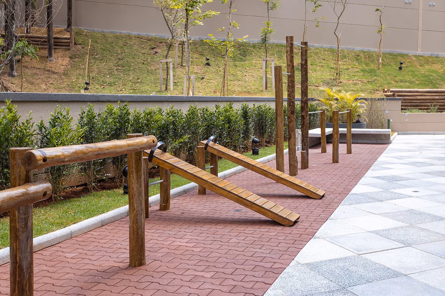 Foto do fitness externo