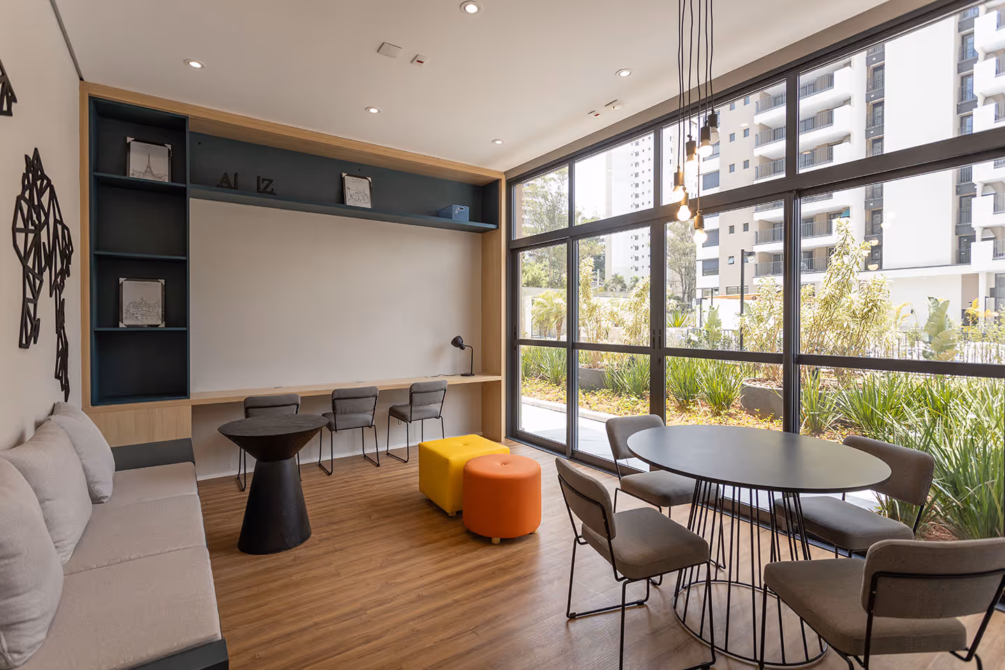 Foto da sala de estudos