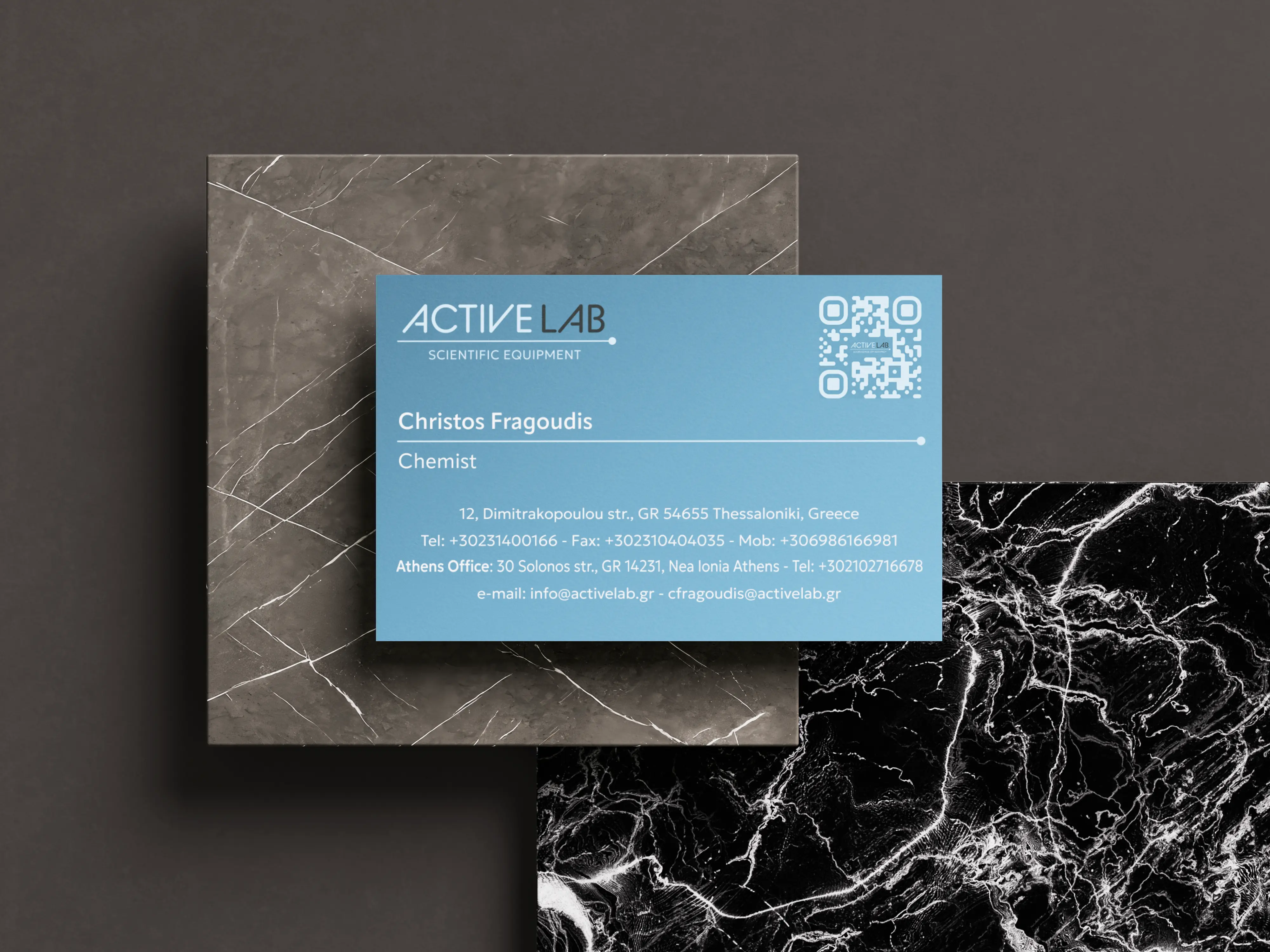 A woman holding oistros' beach bar menu