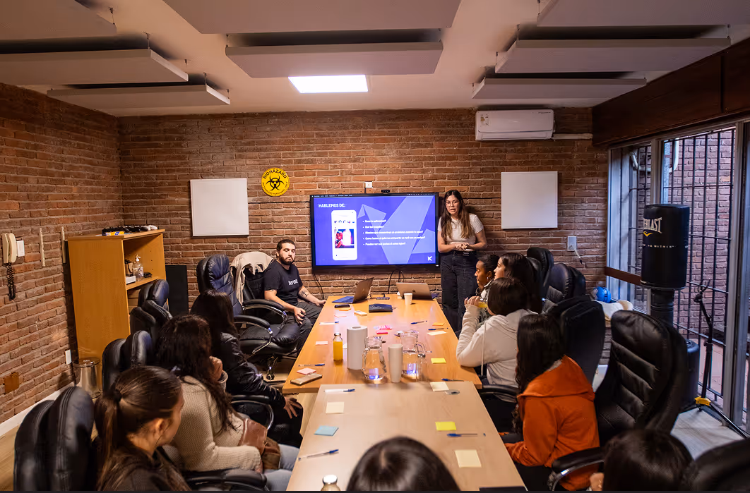 The Kaizen Softworks team in a training session, highlighting our dedication to continuous learning and professional development. We invest in our team's growth through regular knowledge-sharing workshops.