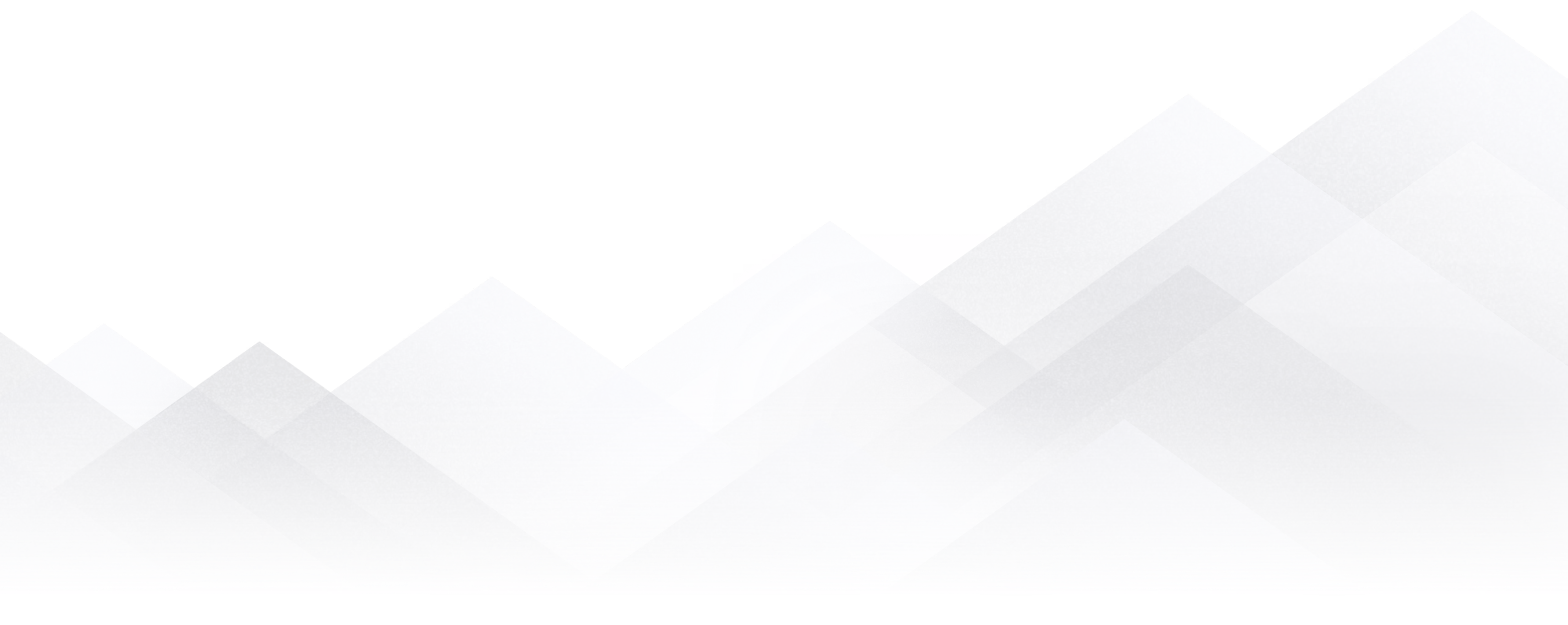 Abstract layered translucent gray geometric shapes on a soft gradient beige background.