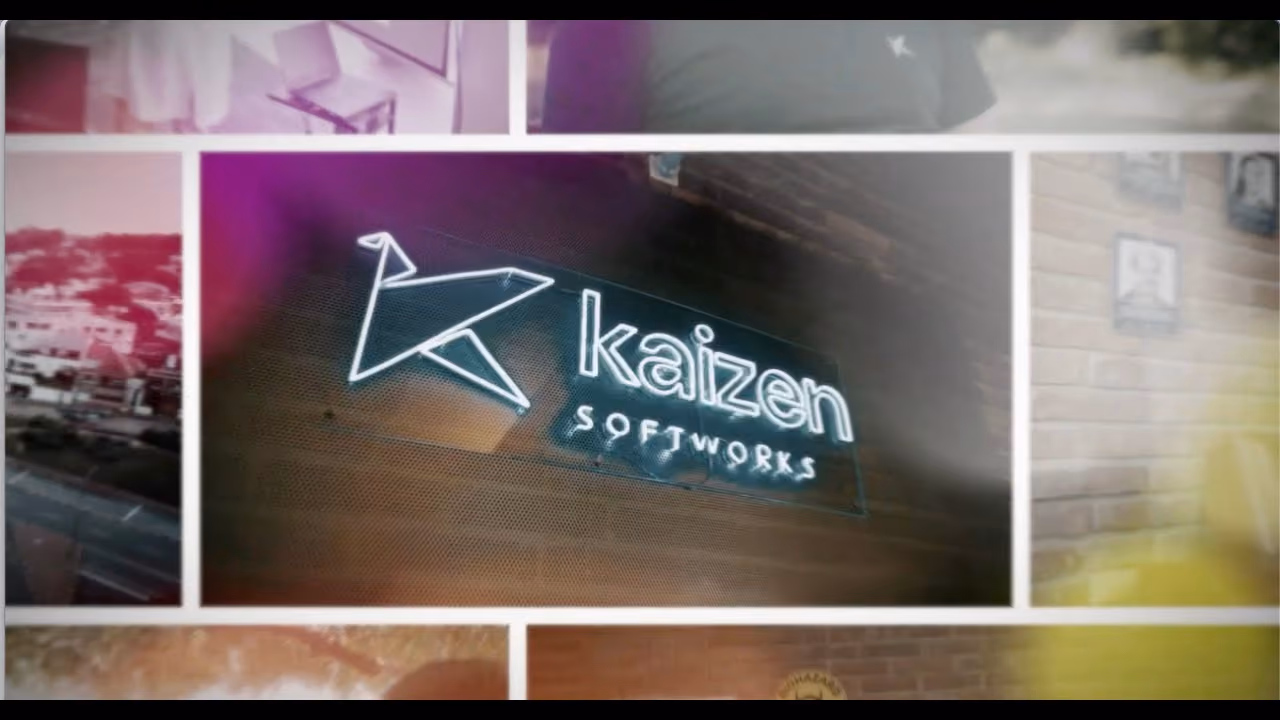 Kaizen team culture video preview.