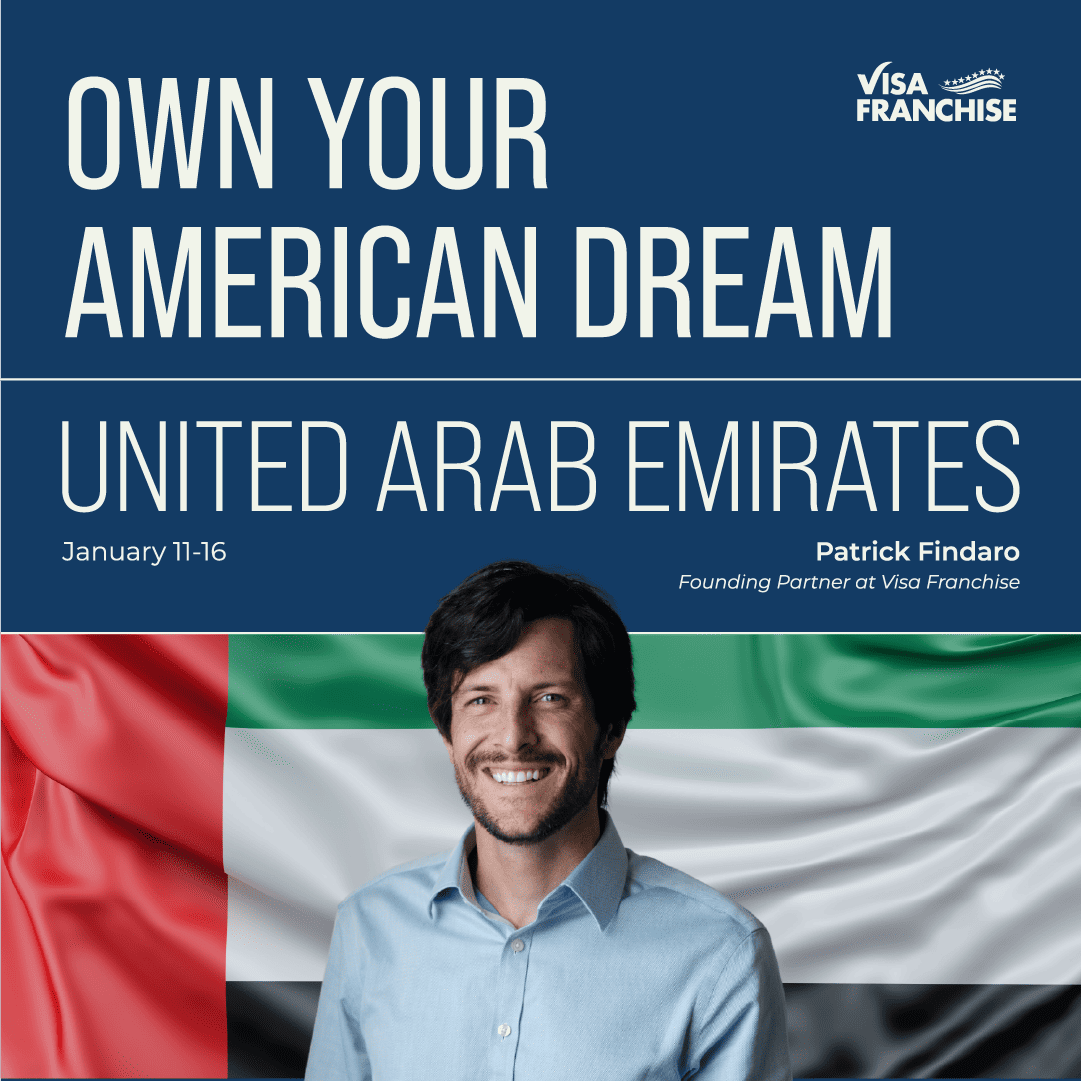 No más dudas. Visa Franchise llega en Dubái.