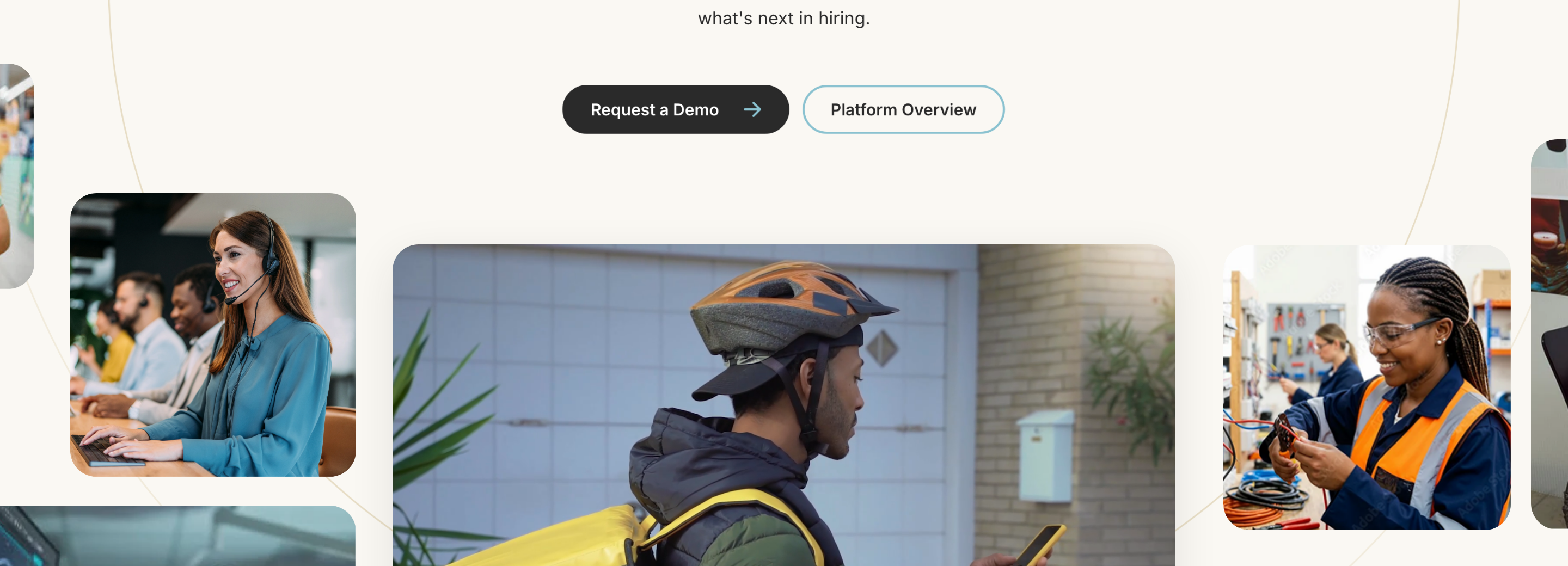 Recruitics homepage