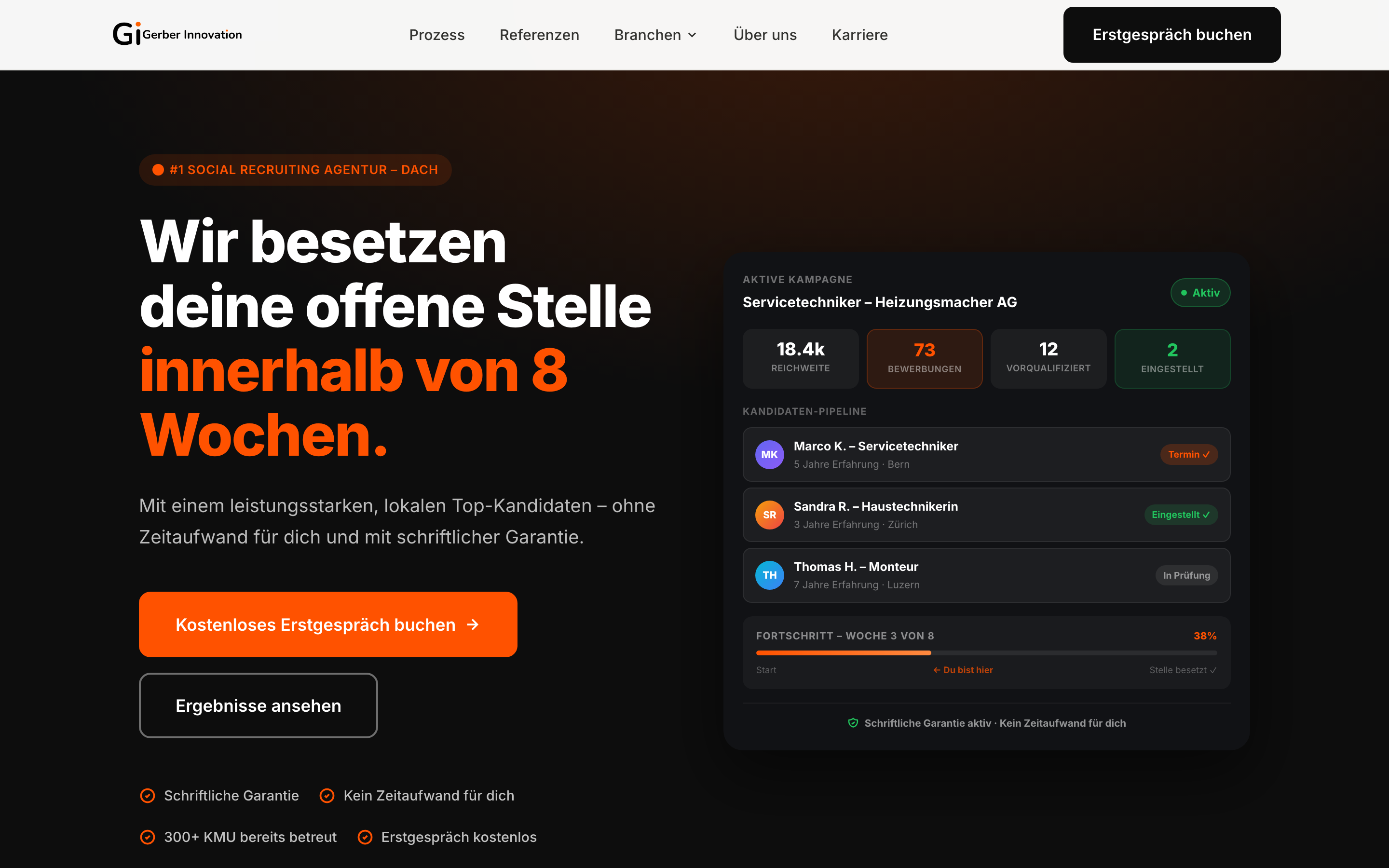 Gerber Innovation Startseite