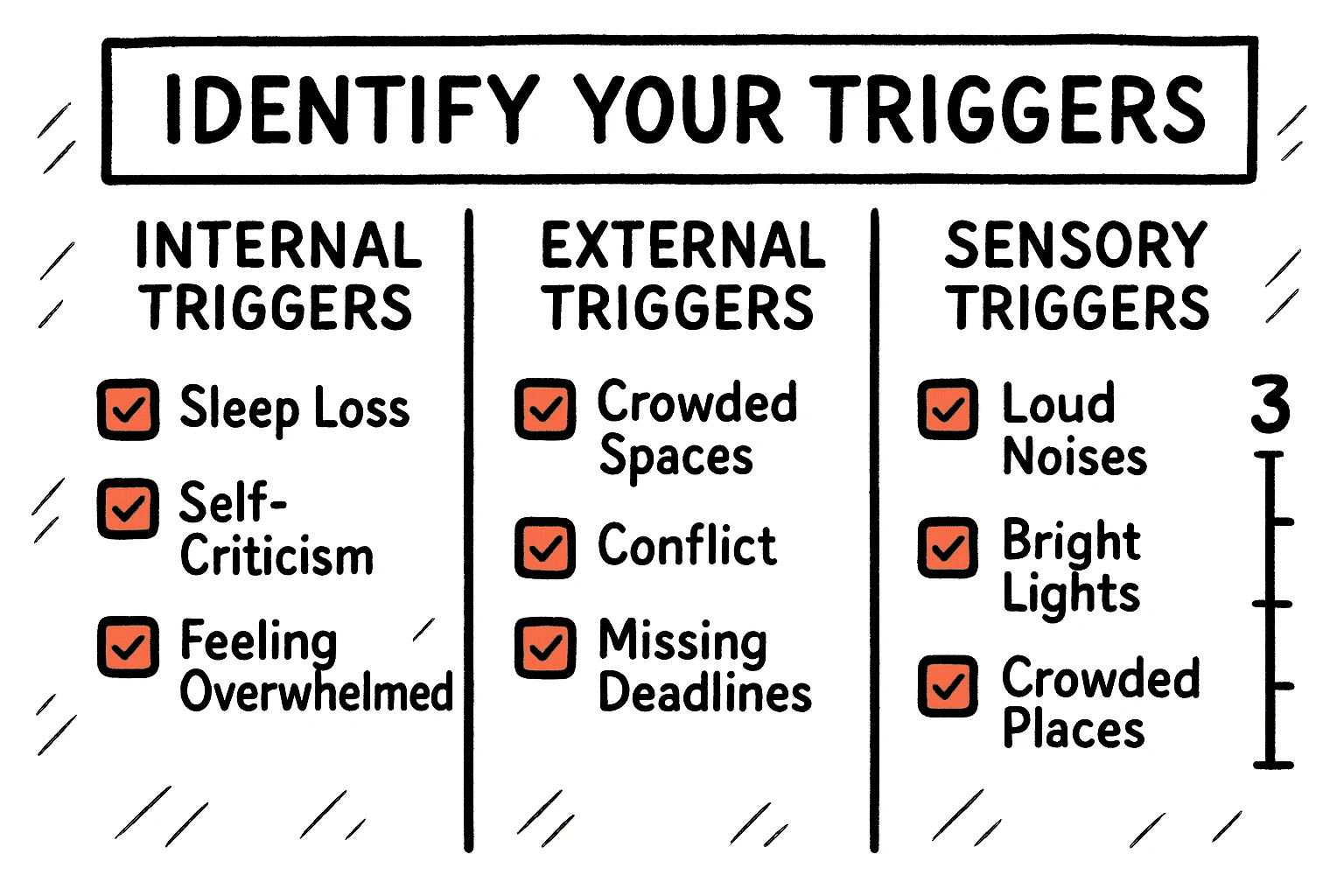 A compact, practical four-step flow to use during emotional escalation—designed for quick recall and immediate application.