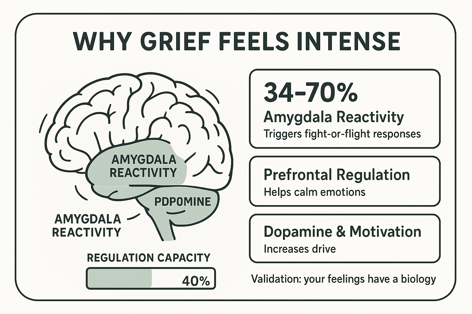 Non-Linear Grief Visual