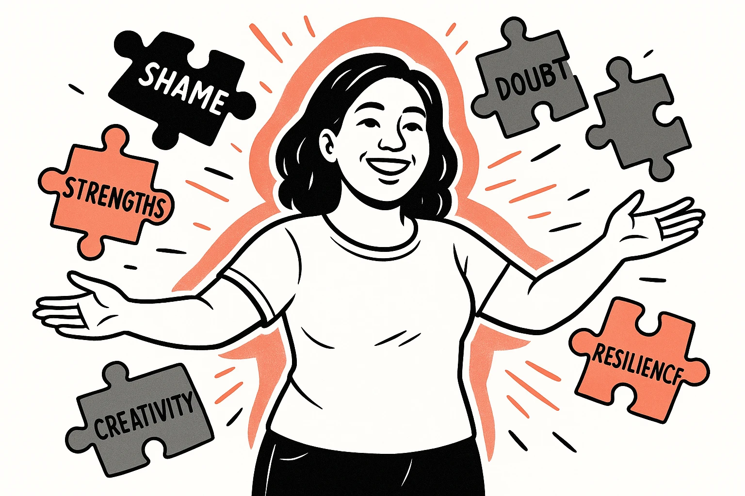 Positive ADHD Identity Guide for Self Acceptance Action Plan