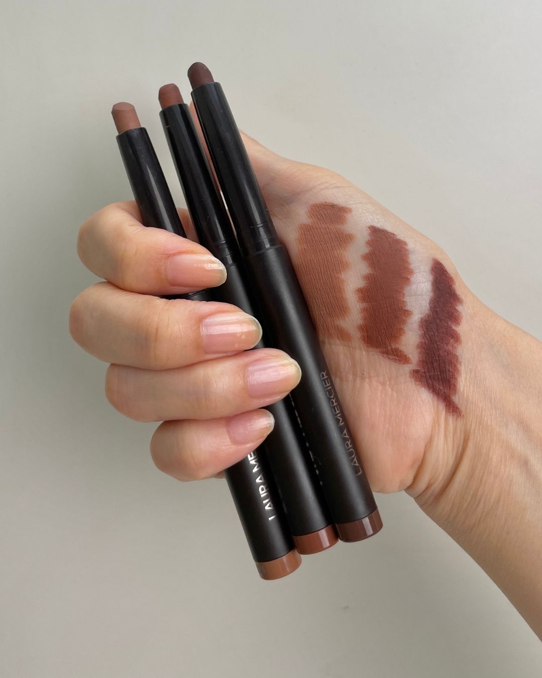 로라 메르시에 캐비어 스틱 섀도우 3종 구성컷 (Laura Mercier Caviar Stick eyeshadow 3 colors)