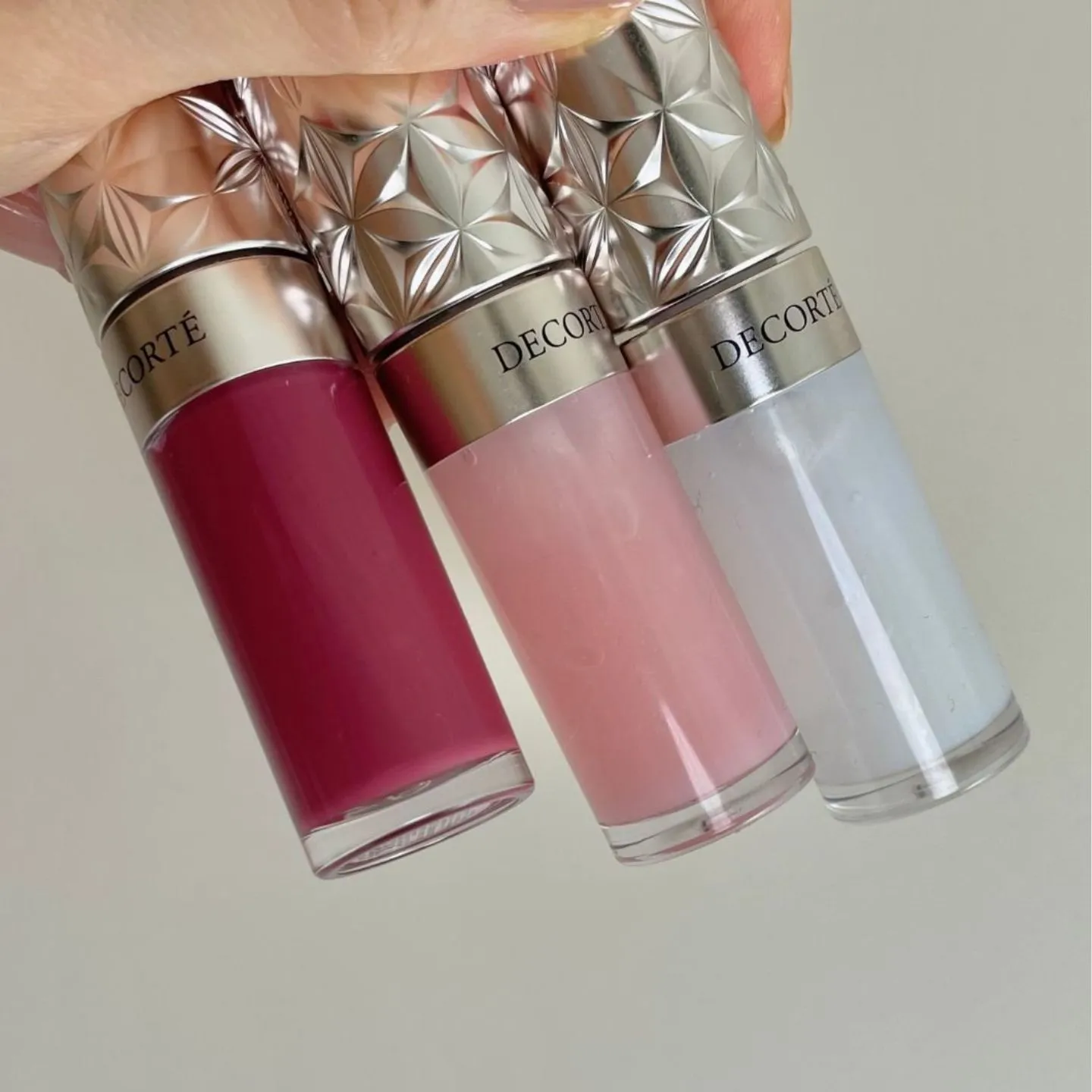 데코르테 립 세럼 발색 전체컷 (Decorté lip serum swatch review 2025)