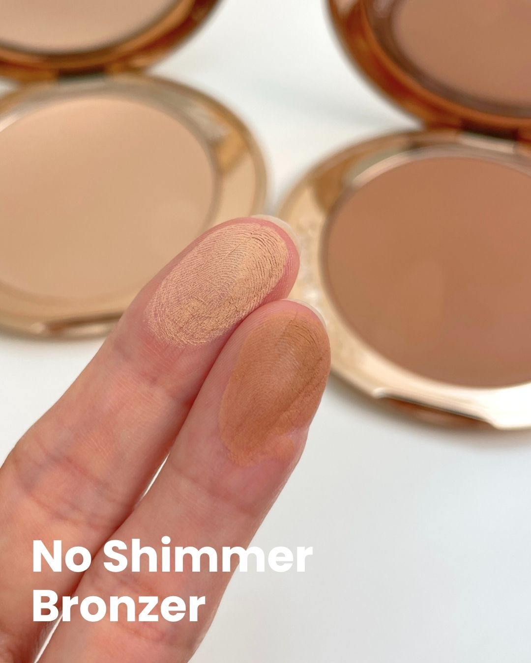 샬롯틸버리 브론저 페어 & 미디엄 컬러 비교컷 (Charlotte Tilbury Fair and Medium bronzer comparison)