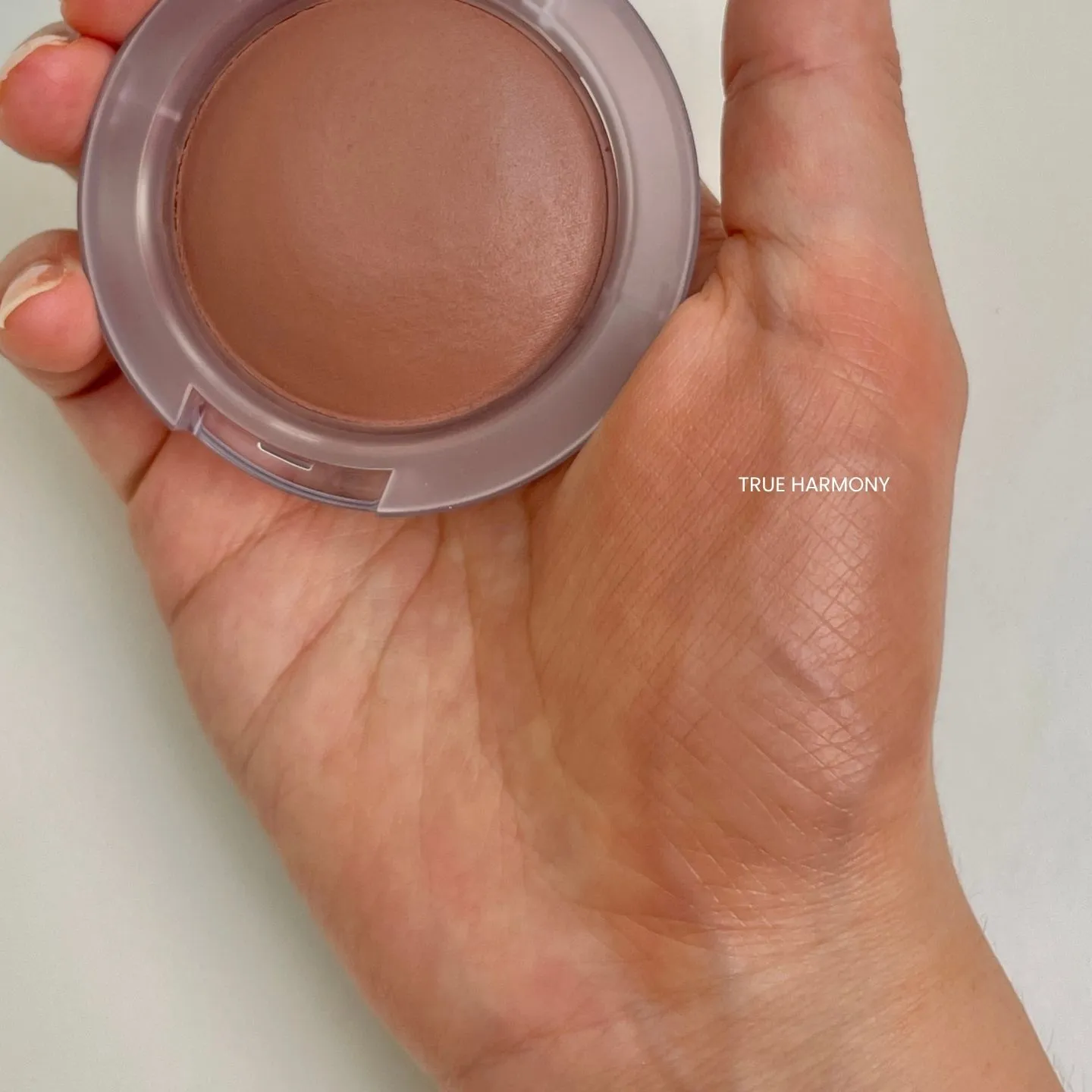 맥 글로우 플레이 블러쉬 트루 하모니 발색 (MAC Glow Play Blush True Harmony swatch)