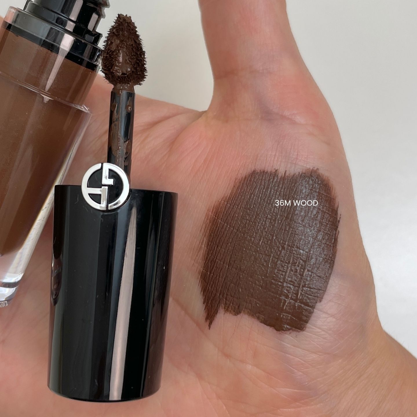 아르마니 아이틴트 우드 컬러 발색 (Armani Eye Tint Wood swatch)