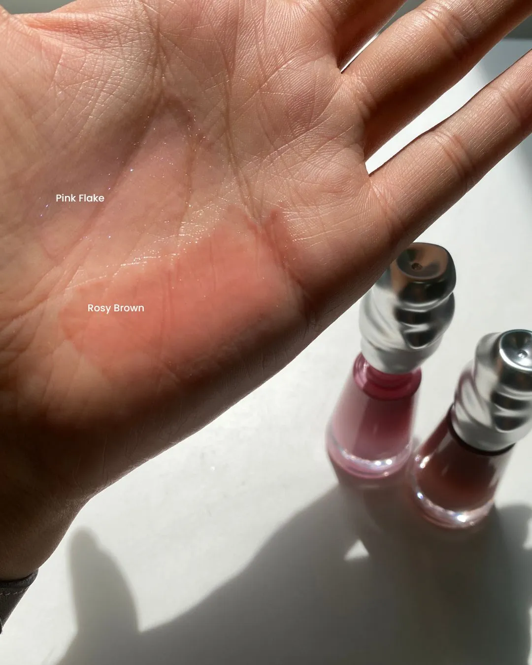 포트레이트(Portrait) 퓨어 글라스, 핑크 플레이크 글로스 메인 이미지 (Portrait Pure Glace Pink Flake gloss main image)