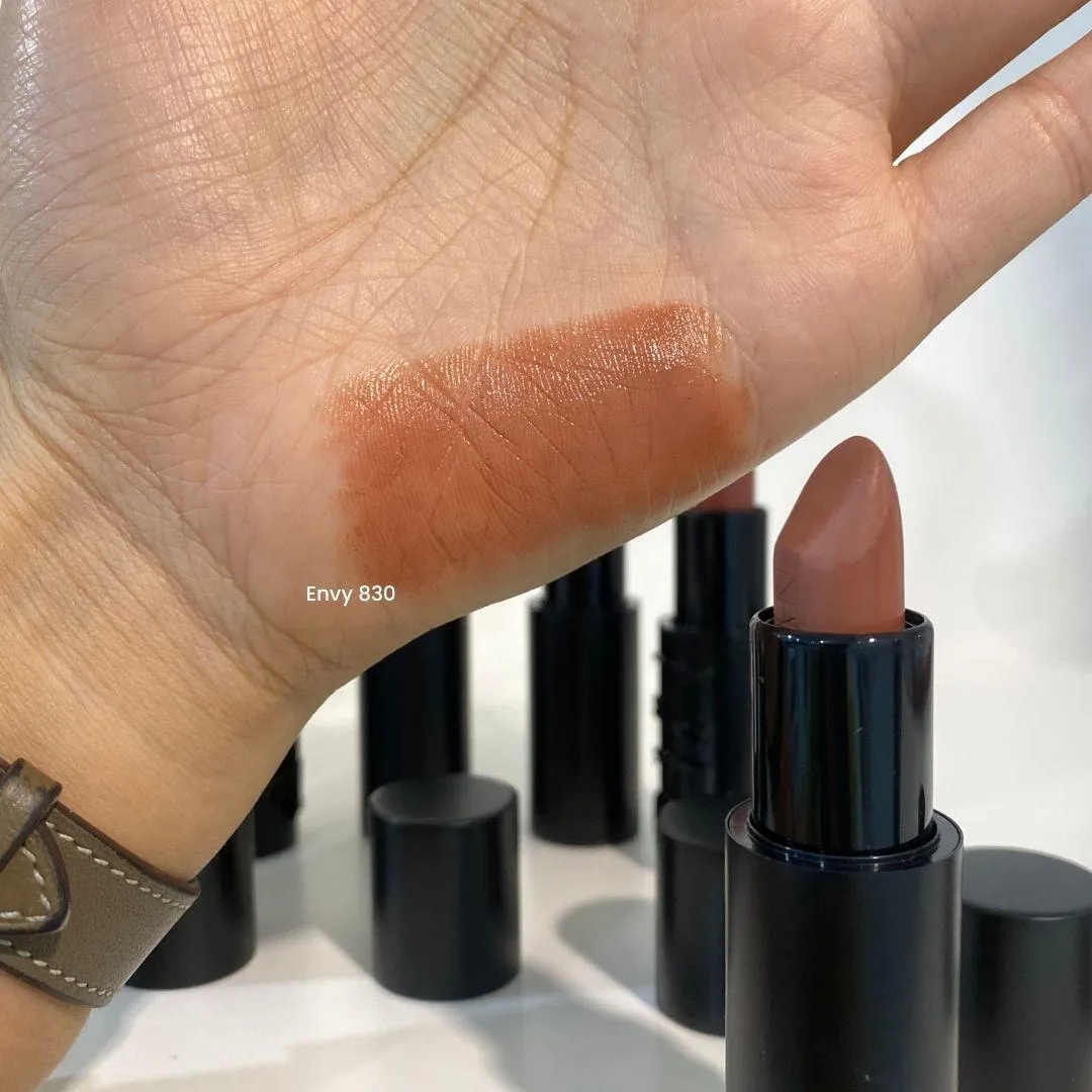 나스 익스플리싯 립스틱 Envy 830 발색 (NARS Explicit Lipstick Envy 830 wrist swatch)
