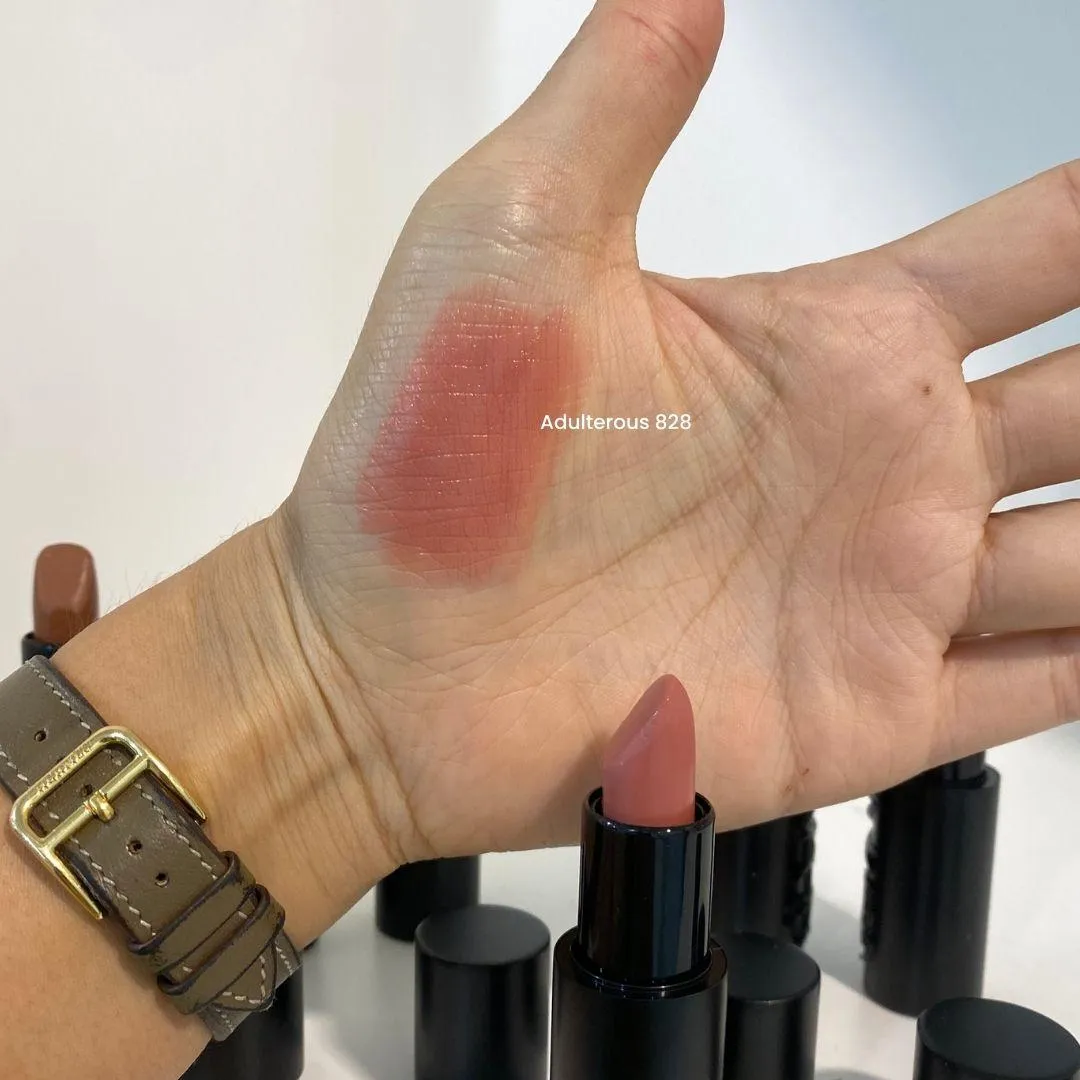 나스 익스플리싯 립스틱 Adulterous 828 발색 (NARS Explicit Lipstick Adulterous 828 wrist swatch)