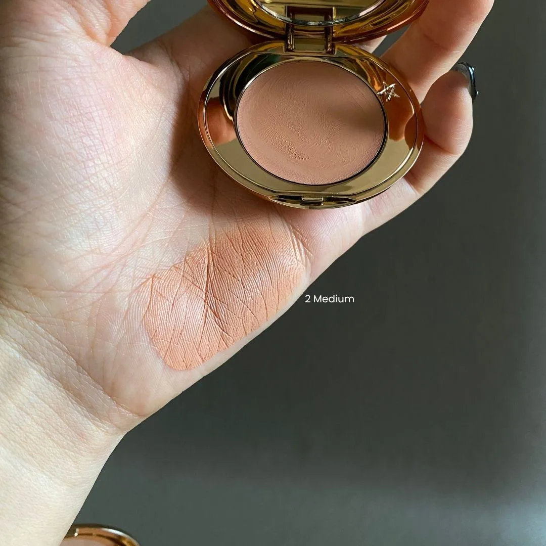 샬롯 틸버리 매직 배니시 2 미디엄 실물 발색 (Charlotte Tilbury Magic Vanish 2 Medium real swatch)