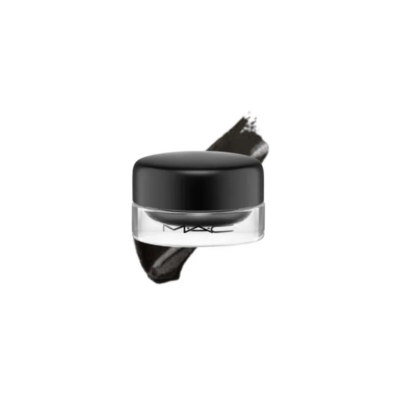 MAC Pro Longwear Paint Pot Black Mirror 발색 이미지 (MAC Paint Pot Black Mirror swatch)