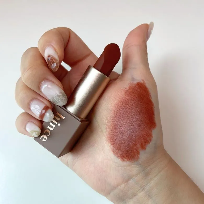 힌스 무드 인핸서 매트 M015 어드레스 실물 발색 (Hince Mood Enhancer Matte M015 Address real swatch)