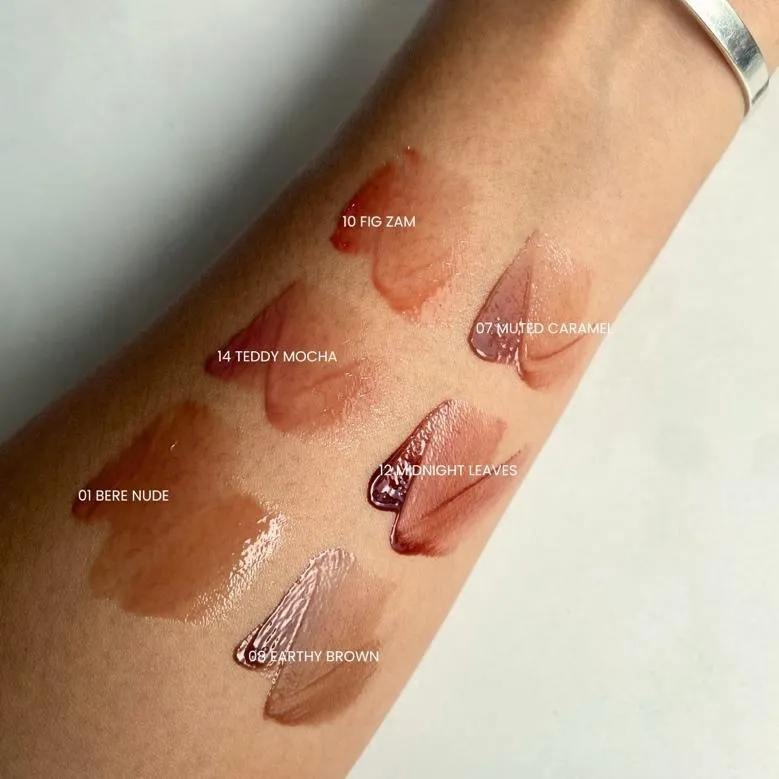 하트퍼센트 Dote On Mood One Way Glowy Tint 실물 발색 (HEART PERCENT Dote On Mood One Way Glowy Tint all shades swatch)