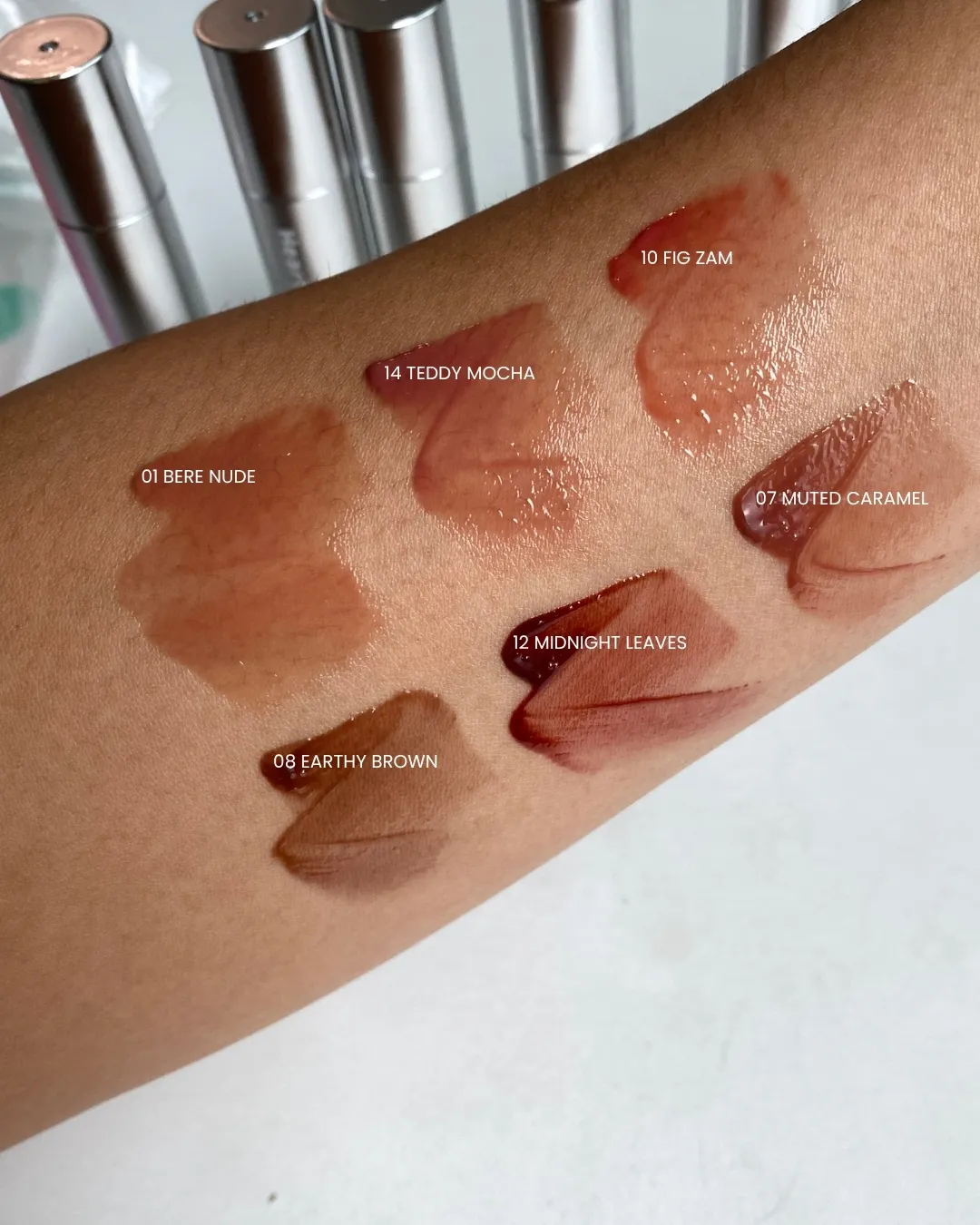 하트퍼센트 Dote On Mood One Way Glowy Tint 실발색 (HEART PERCENT Dote On Mood One Way Glowy Tint swatch)