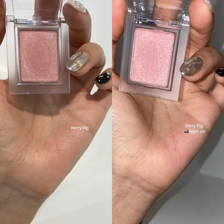 홀리카홀리카 마이 페이브 무드 아이섀도우 베리 피그 발색 (HOLIKA HOLIKA My Fave Mood Eye Shadow Berry Fig swatch)