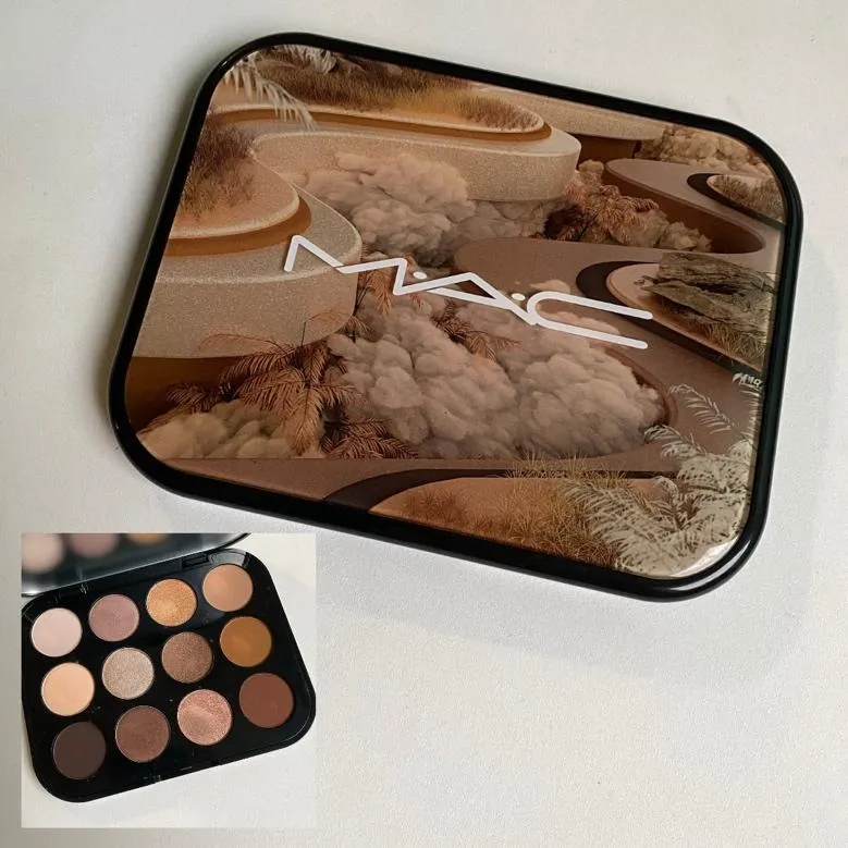 맥 커넥트 인 컬러 아이섀도우 팔레트 전체 컬러 제품 이미지 (MAC Connect In Colour Eye Shadow Palette all colors product image)
