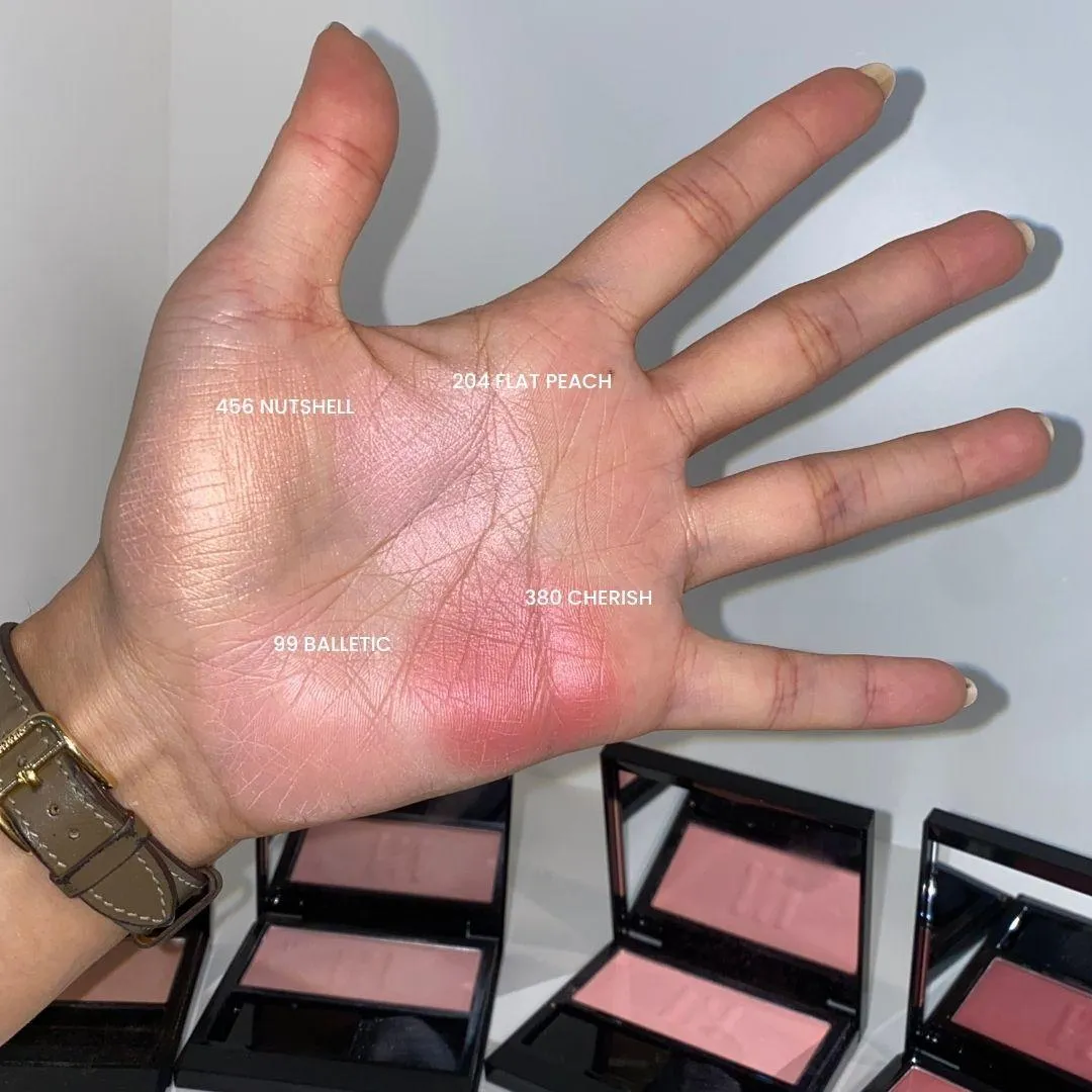 헤라 블러쉬, 4 컬러 실물 발색 (HERA Blush 4 colors real swatch)